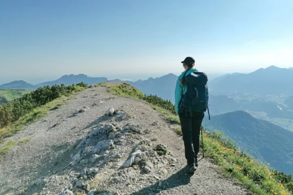 Chiemgautour Huettenwanderung Alpen wandern