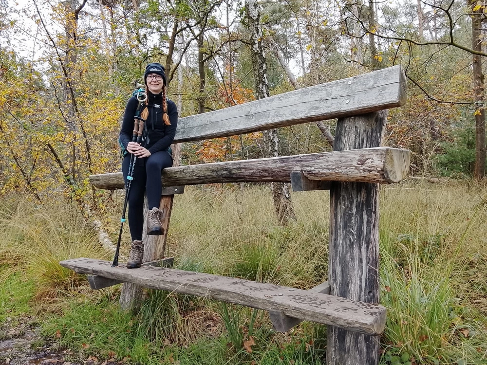 Hoge Kempen Nationalpark Trail Fotos Tag 1 Riesenbank